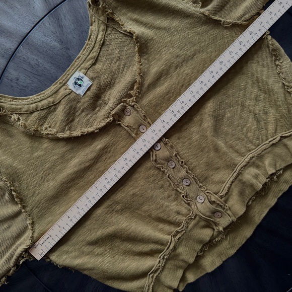 FP We The Free | Olive Button Crop Cardigan | Size Small - Picture 10 of 13